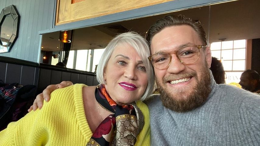 Conor McGregor mit seiner Mutter Margaret