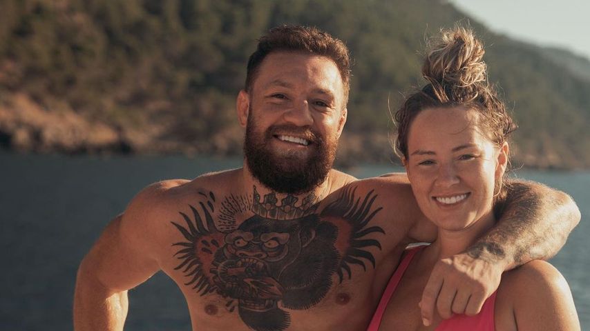 Conor McGregor mit seiner Verlobten Dee Devlin