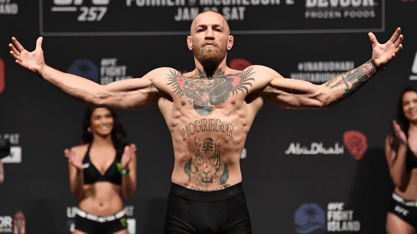 Conor McGregor bei einem UFC-Fight in Abu Dhabi im Januar 2021