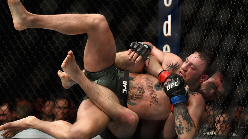 Conor McGregor und Khabib Nurmagomedov 2018