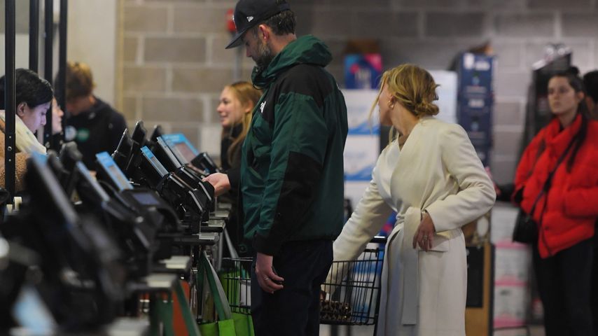 Cooke Maroney und Jennifer Lawrence in New York