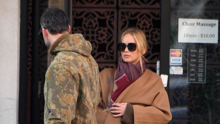 Cooke Maroney und Jennifer Lawrence, November 2019