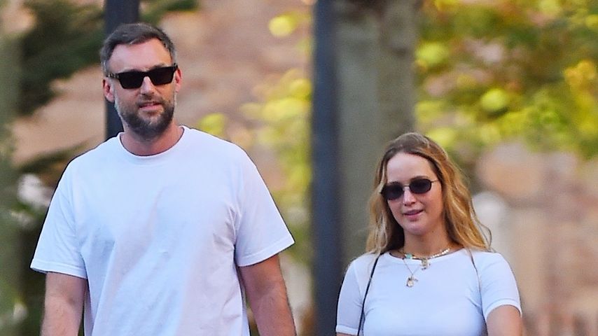 Cooke Maroney und Jennifer Lawrence im August 2022