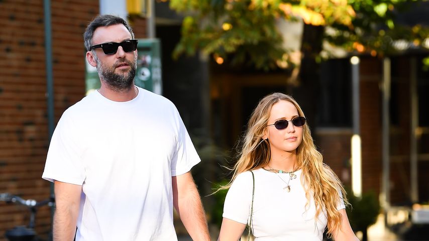 Cooke Maroney und Jennifer Lawrence im August 2022