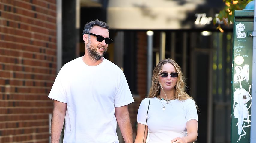 Cooke Maroney und Jennifer Lawrence im August 2022