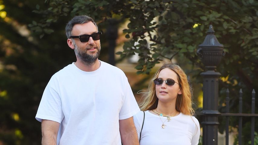 Cooke Maroney und Jennifer Lawrence im August 2022