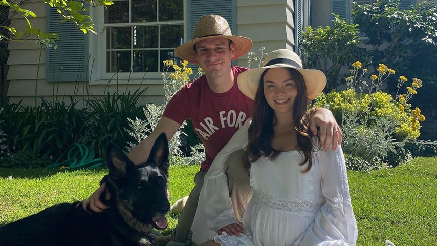 Cooper und Scarlett Hefner im Mai 2016