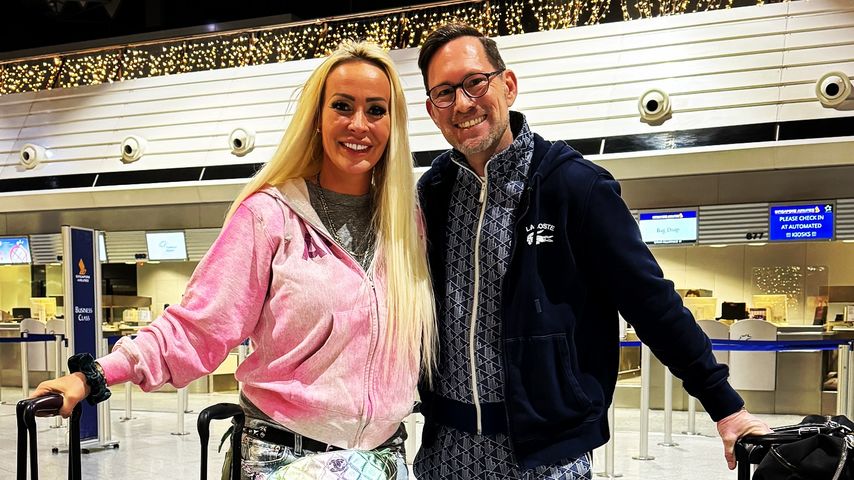 Cora Schumacher mit Jörg Kunze