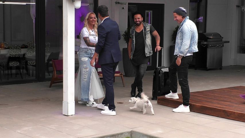 Cora Schumacher mit Marc, Vincenzo und Frank
