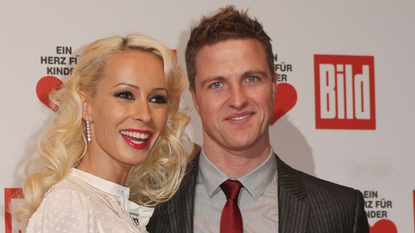 Cora und Ralf Schumacher bei einem Event in Berlin, Dezember 2007