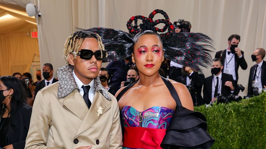 Cordae and Naomi Osaka bei der Met Gala 2021 in New York