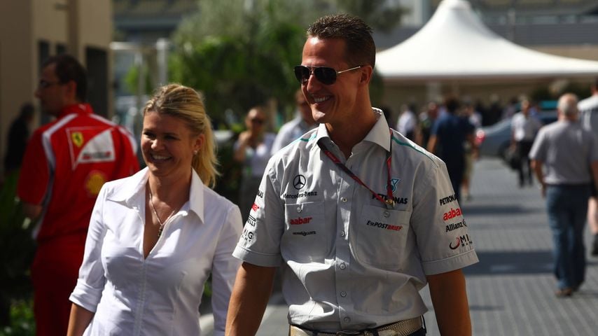 Corinna und Michael Schumacher im Jahr 2011