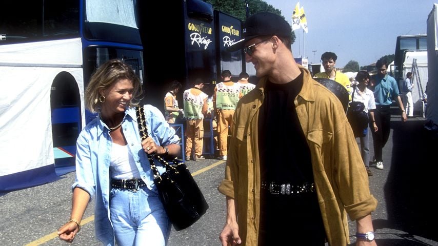 Corinna und Michael Schumacher in den 90ern