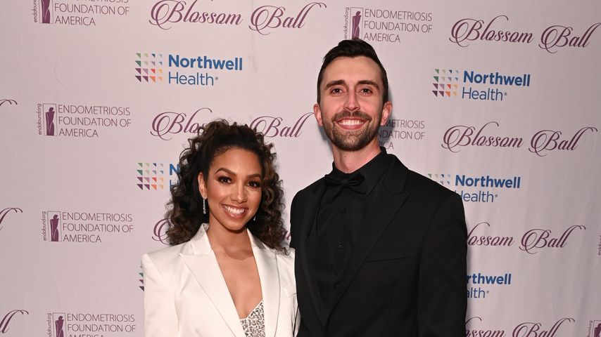 Corinne Foxx mit ihrem Partner Joseph im März 2023