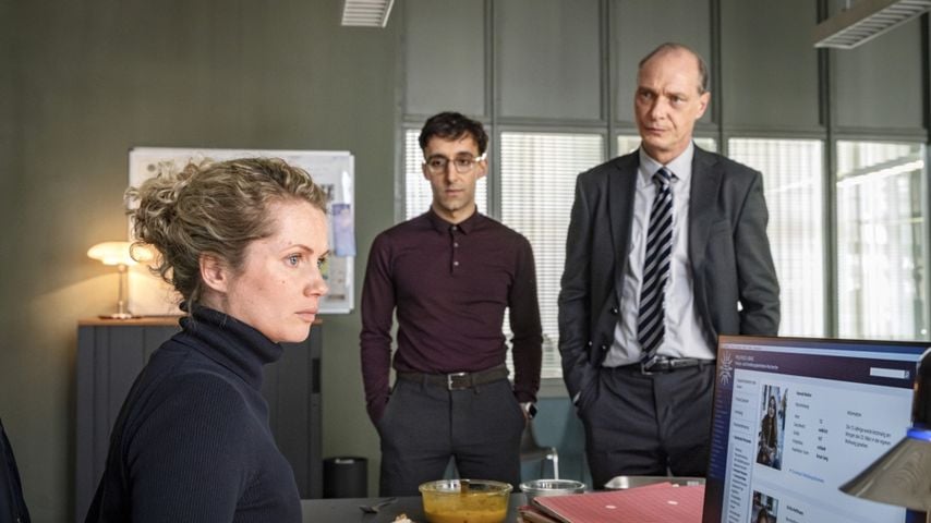 Cornelia Gröschel, Yassin Trabelsi und Martin Brambach im "Tatort: Nachtschatten"