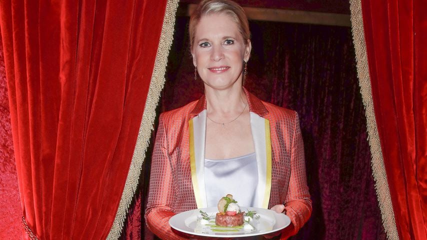 Cornelia Poletto bei der "Palazzo"-Premiere