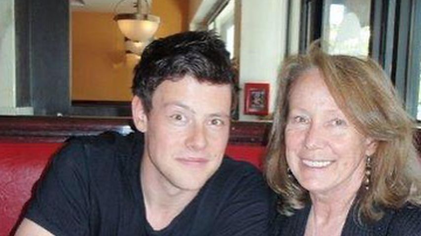 Cory Monteith mit seiner Mutter Ann McGregor