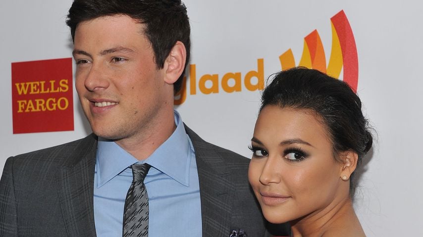 Cory Monteith und Naya Rivera bei den Glaad Media Awards