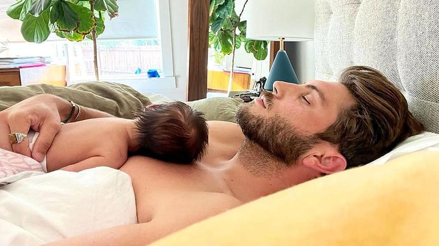 Cory Tran und sein Sohn im November 2021