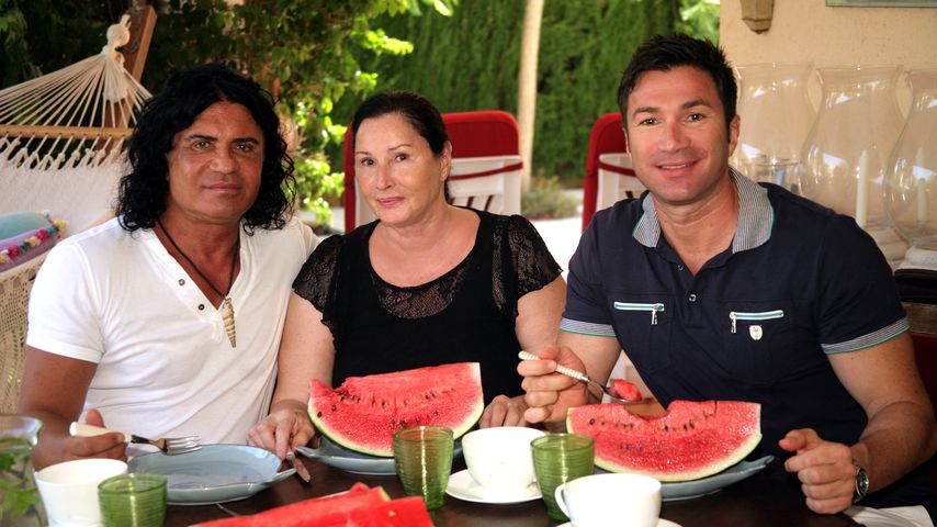 Bis zu Costas Tod: Ingrid und Lucas Cordalis waren bei ihm