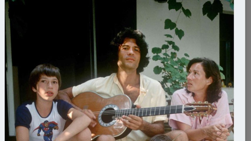 Costa Cordalis mit seiner Frau Ingrid sowie den Kindern Lucas, Kiki und Eva