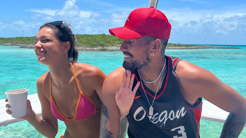 Costeen Hatzi und Nick Kyrgios, Juli 2022