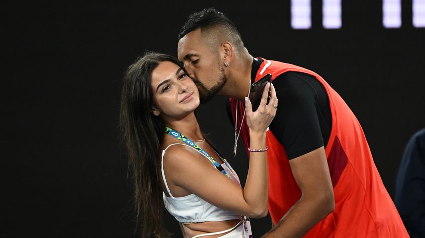 Costeen Hatzi und Nick Kyrgios, Januar 2022