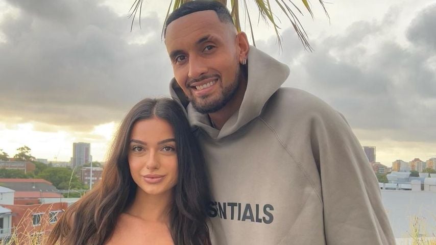 Costeen Hatzi und Nick Kyrgios im Dezember 2022