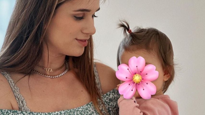 Coupleontour-Vanessa mit ihrer Tochter Olivia