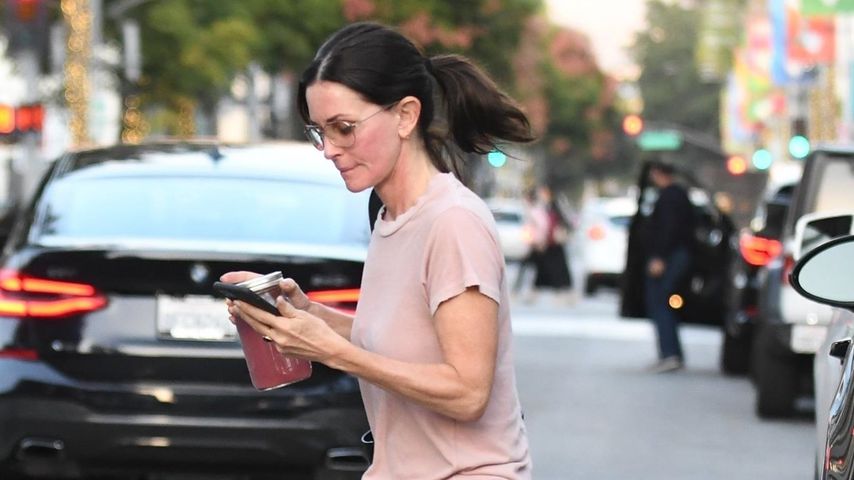 Courteney Cox in Los Angeles
