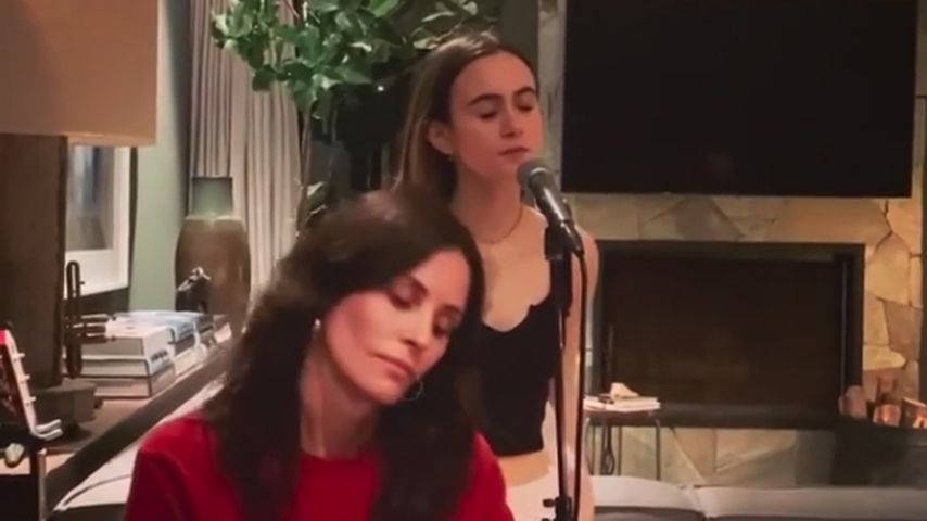 Courteney Cox mit ihrer Tochter