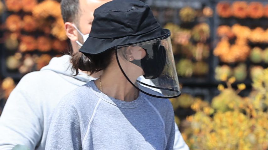 Courteney Cox im April 2020 in Malibu