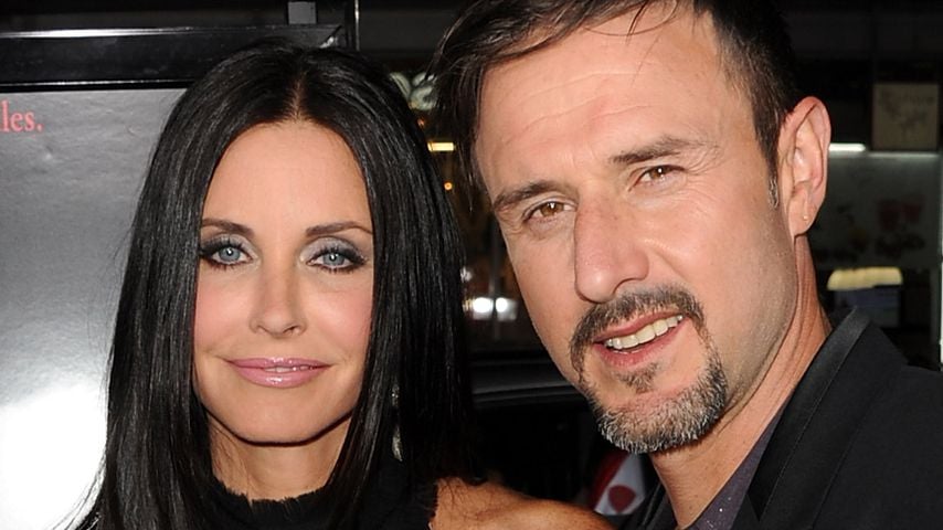 Courteney Cox und David Arquette in 2011
