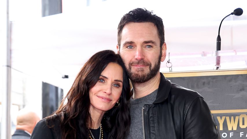 Courteney Cox, mit ihrem Partner Johnny McDaid