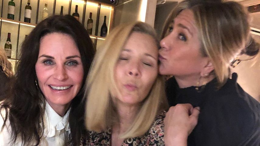 Courteney Cox, Lisa Kudrow und Jennifer Aniston, Schauspielerinnen