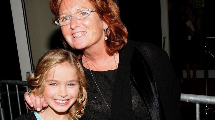 Courtney Kennedy Hill mit ihrer Tochter Saoirse