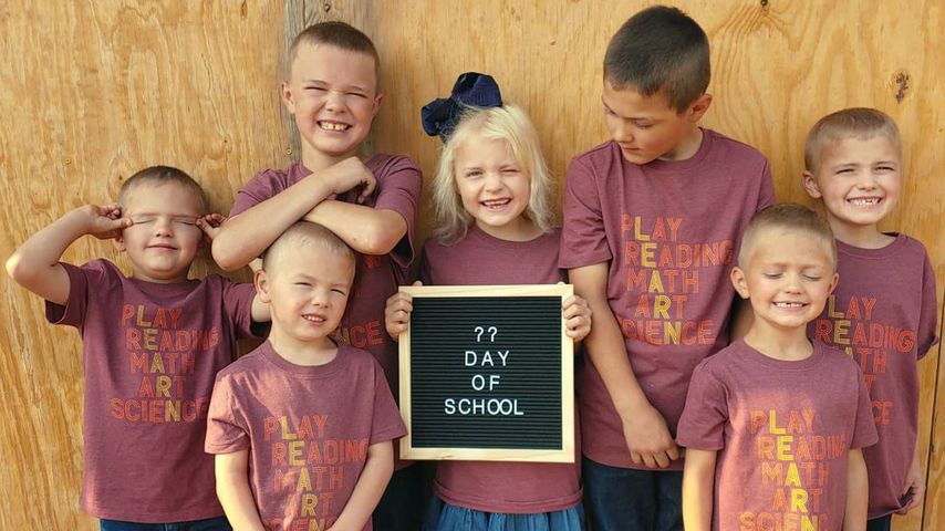 Courtney Rogers Kinder im August 2020