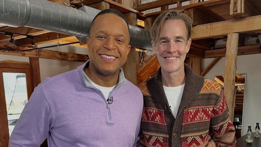 Craig Melvin und James Van Der Beek im Dezember 2025