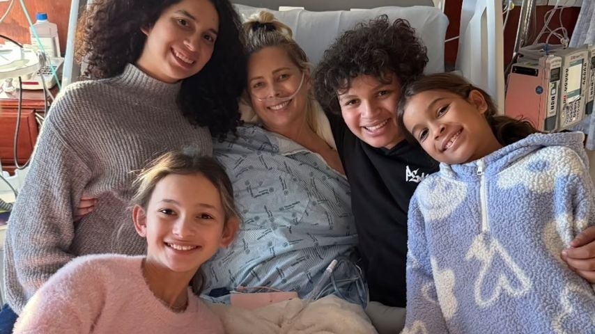 Criscilla Anderson (M.) mit ihren Kindern