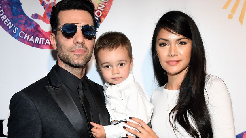 Criss Angel mit seiner Familie in Las Vegas, 2016