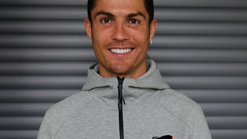 Cristiano mit Nike-Schuh