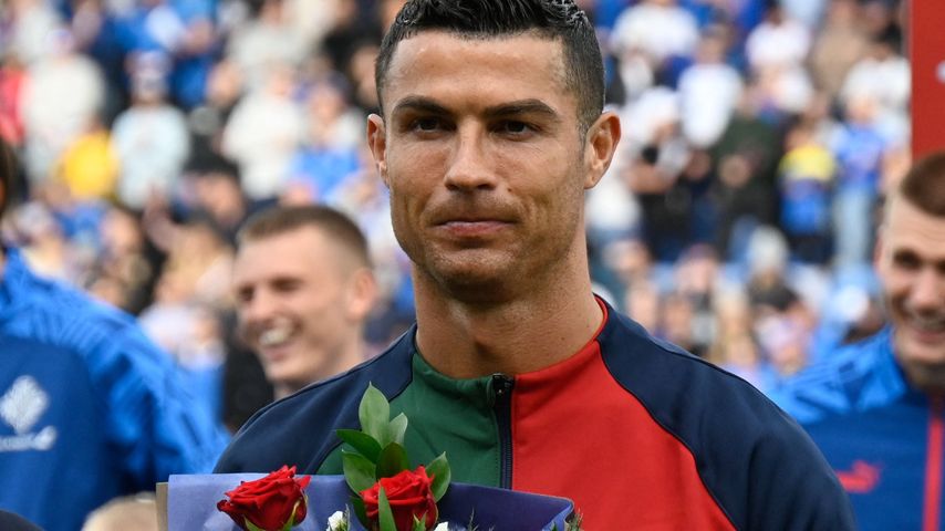 Cristiano Ronaldo nach einem Länderspiel im Juni 2023