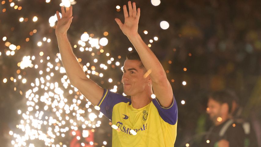Mit Pyroshow: Neuer Verein empfängt Cristiano Ronaldo pompös