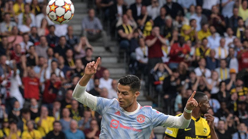 Cristiano Ronaldo bei einem Uefa-Champions-League-Spiel im September 2021