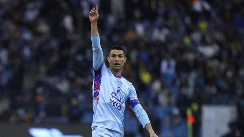 Cristiano Ronaldo bei seinem ersten Spiel in Saudi-Arabien