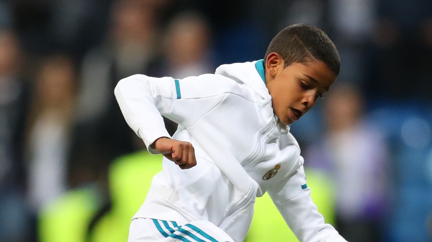 Cristiano Ronaldo Jr. im Mai 2018 in Madrid