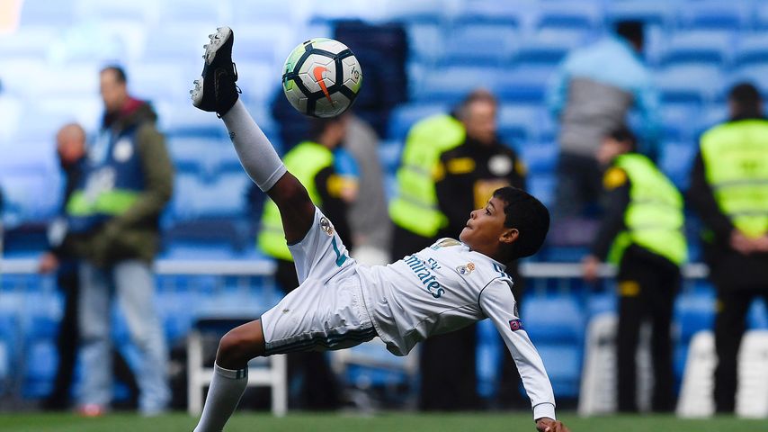 Cristiano Ronaldos Sohn Cristiano Ronaldo Jr.