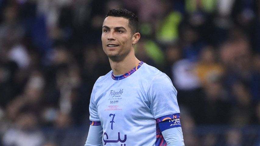 Cristiano Ronaldo bei seinem ersten Spiel in Saudi-Arabien