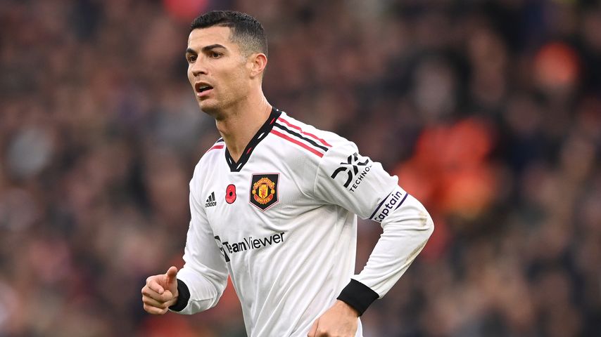 Cristiano Ronaldo im Manchester United-Trikot