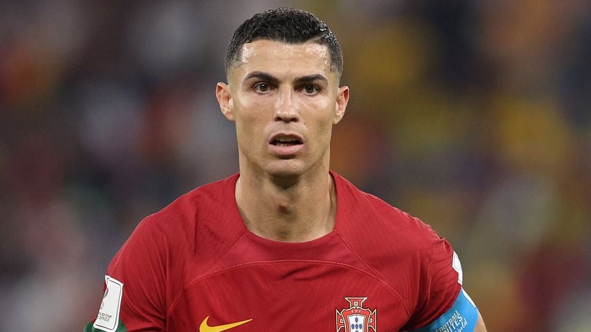 Cristiano Ronaldo beim WM-Spiel Portugal gegen Ghana, 2022